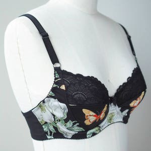 Patron de couture de lingerie PDF à téléchargement instantané pour un soutien-gorge à armatures conçu pour une forme et un soutien exceptionnels Marlborough Bra image 3