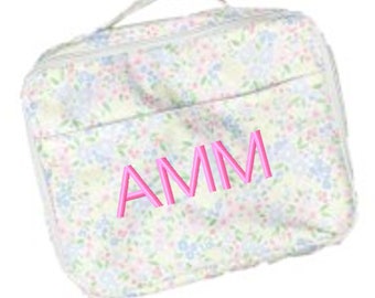 Monogrammed Nylon Lunch School Bag Kids Travel