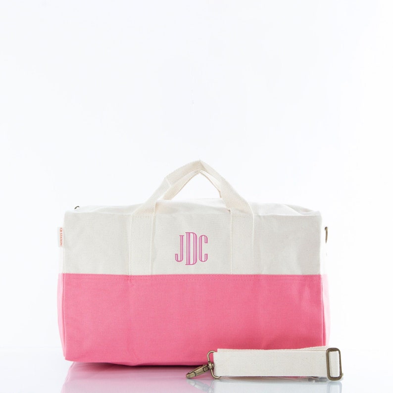 Monogrammed Kids Overnight Bag Luggage Tote Overnight Duffle Etsy