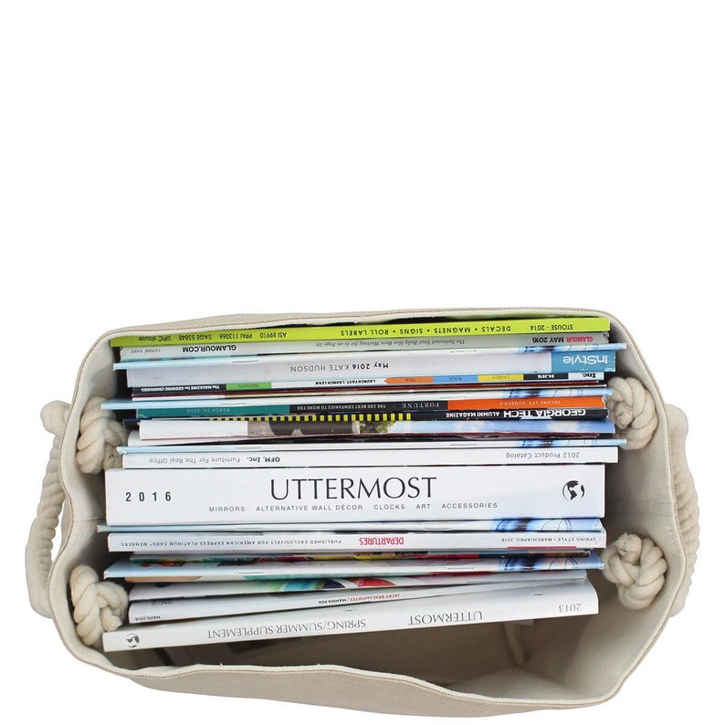 Monogrammed Jute Tub Rope Bin Storage Monogram Toy Closet Gift Etsy