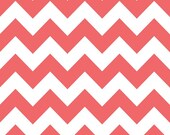 Medium Rouge Chevron - Riley Blake Chevron - Chevron Fabric - FAT QUARTER