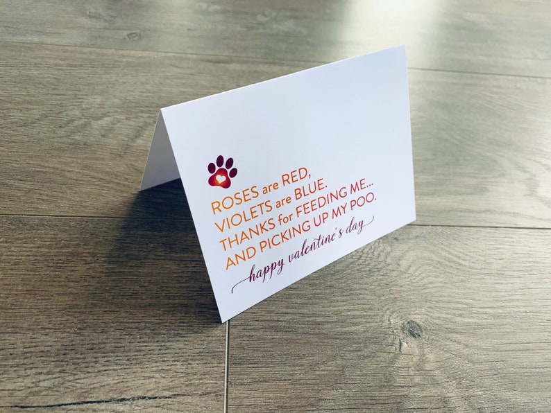 Valentines from the Pup \u2014 notecard collection