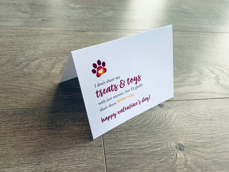Valentines from the Pup \u2014 notecard collection