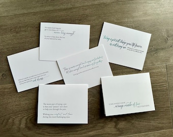 Cartes pour correspondance sur la perte d'un animal de compagnie | Notes de sympathie inspirées des animaux de compagnie