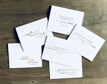 Irish Inspirations Notecard Collection | Folded Cards with Irish Proverbs