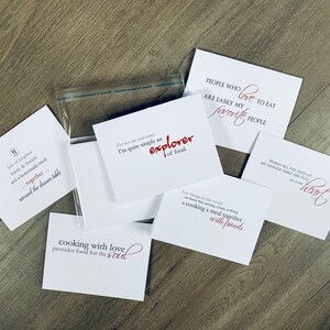 Foodie Notecard Collection | Cooking & Food Inspired Card Collection