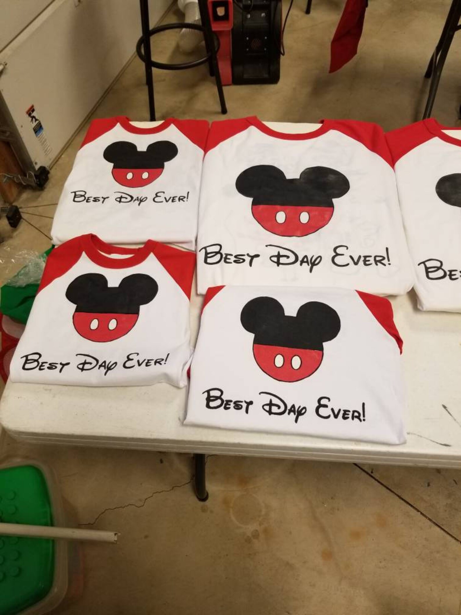 Custom Mickey Ear Shirts Etsy