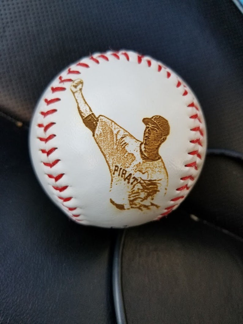 Laser Engraved Leather Baseballs Etsy