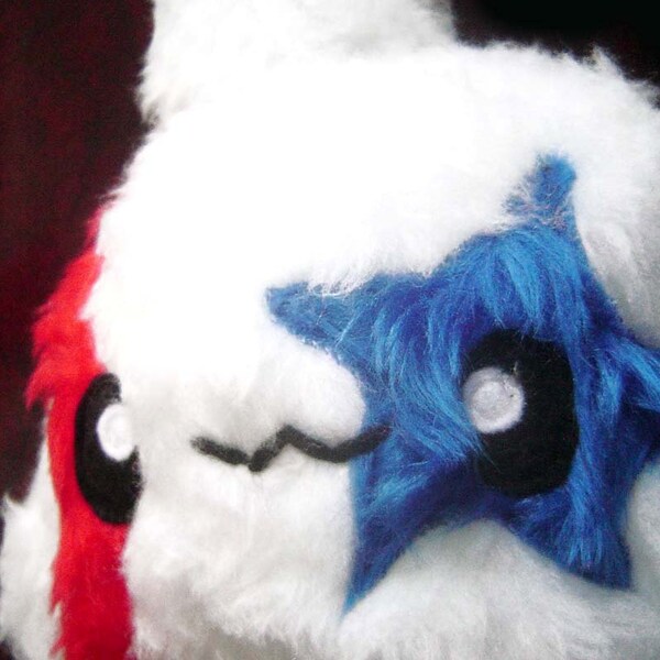 Fluse Kawaii Plush  cute Monster Stars and Stripes