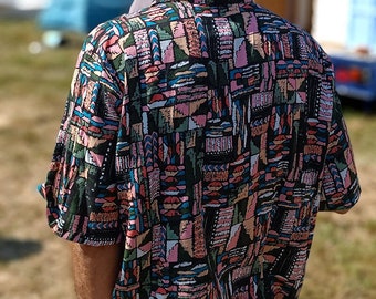 Miami Vice Shirt Men Festival Party Groovy Style -  Denmark