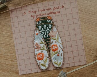 Cicada Small Patch | Iron on patch, Patch, Patches, Patches for jackets, Patch for backpack