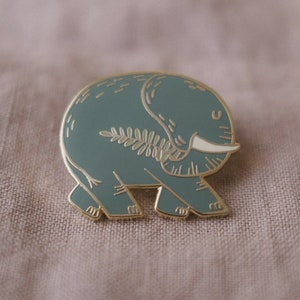 Elephant Pin Enamel Pin | Hard Enamel Pin, Flair, Elephant Lover, Elephant Gifts, Elephant Pin