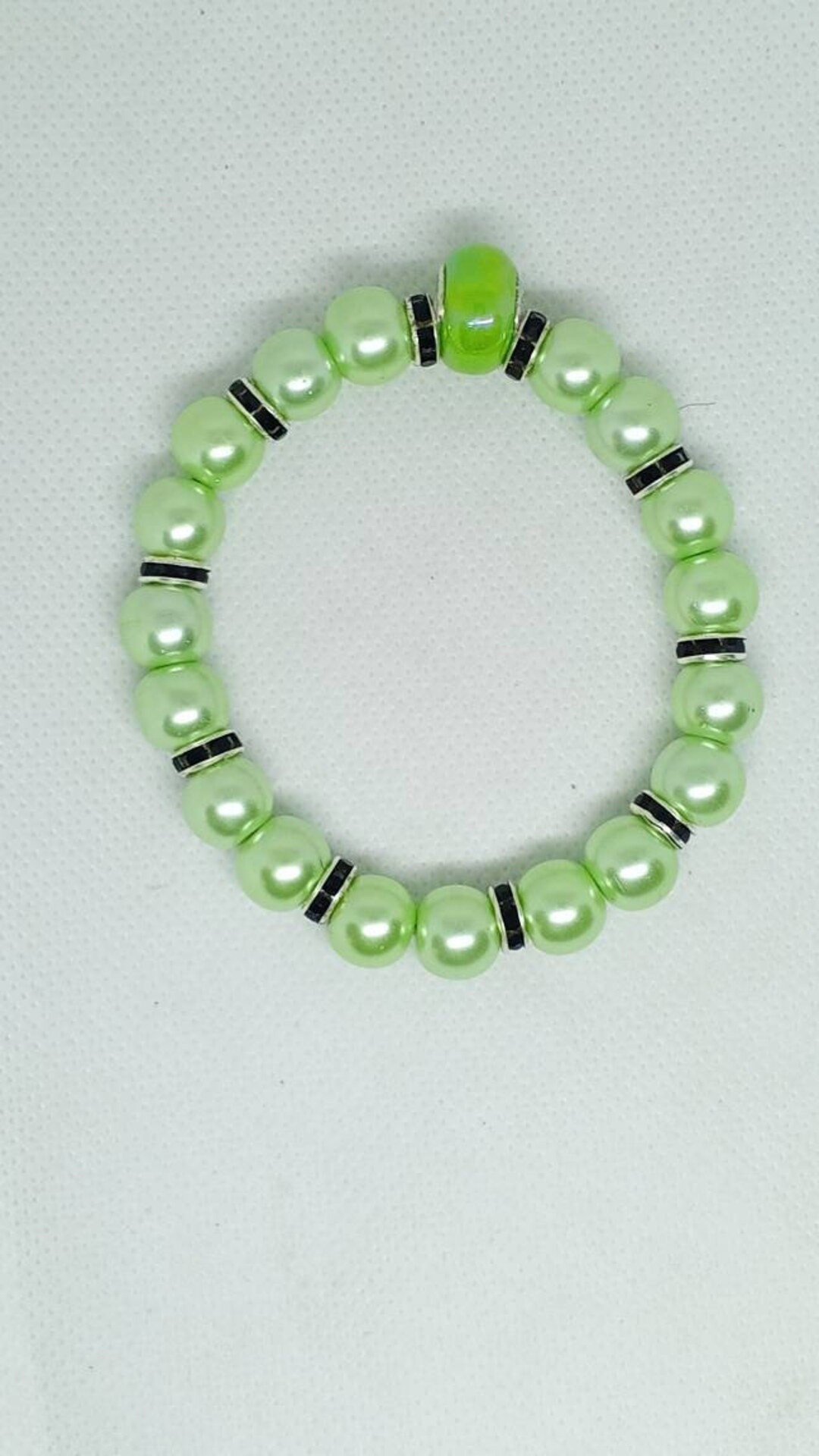 Elastic Beaded Bracelets Etsy