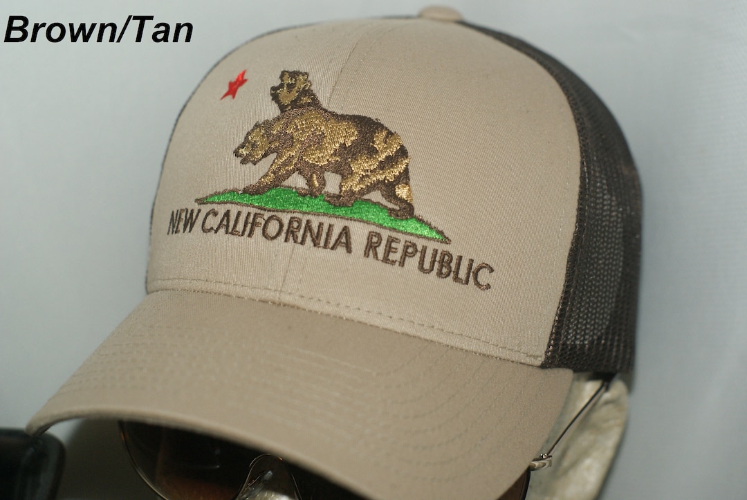 NCR Hat New California Republic Brown Tan Trucker Snapback - Etsy