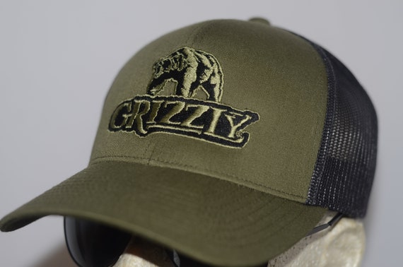 Grizzly Hat Chewing Tobacco Cap Camo Snuff Wintergreen Dip Redneck Long Cut  Chew Country Deep South Chaw Spit Deliverance Honky