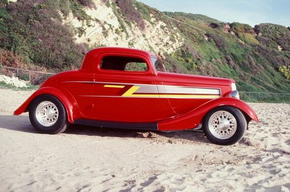 ZZ Top Hat Eliminator 1933 Ford Coupe Billy Gibbons Frank Beard