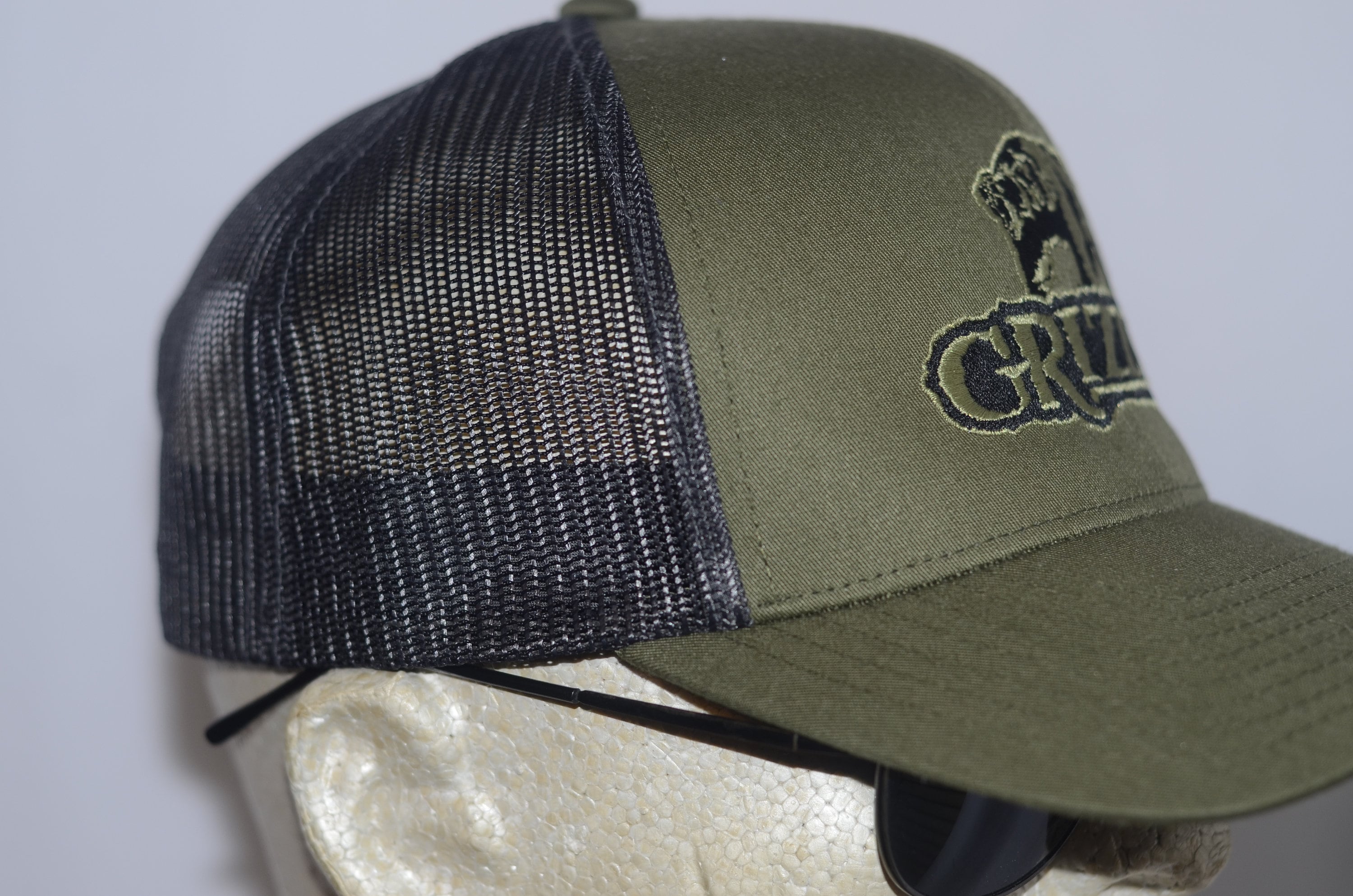 Grizzly Hat Chewing Tobacco Cap Camo Snuff Wintergreen Dip Redneck Long Cut  Chew Country Deep South Chaw Spit Deliverance Honky