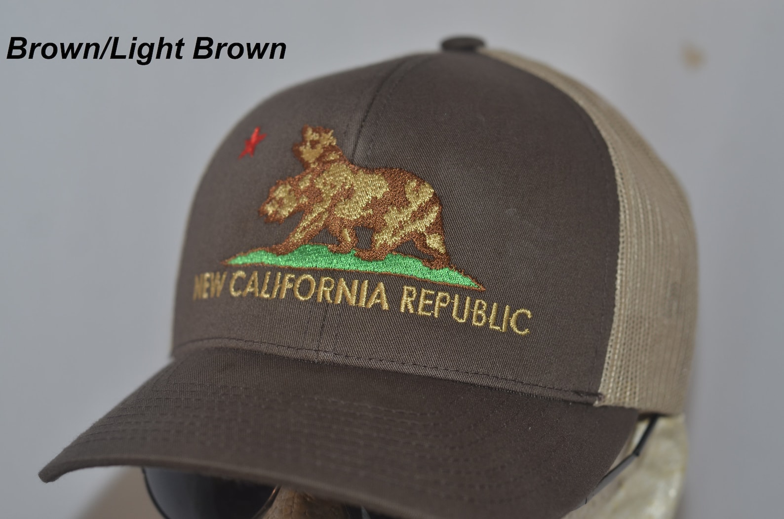 NCR Hat New California Republic Brown Tan Trucker Snapback - Etsy