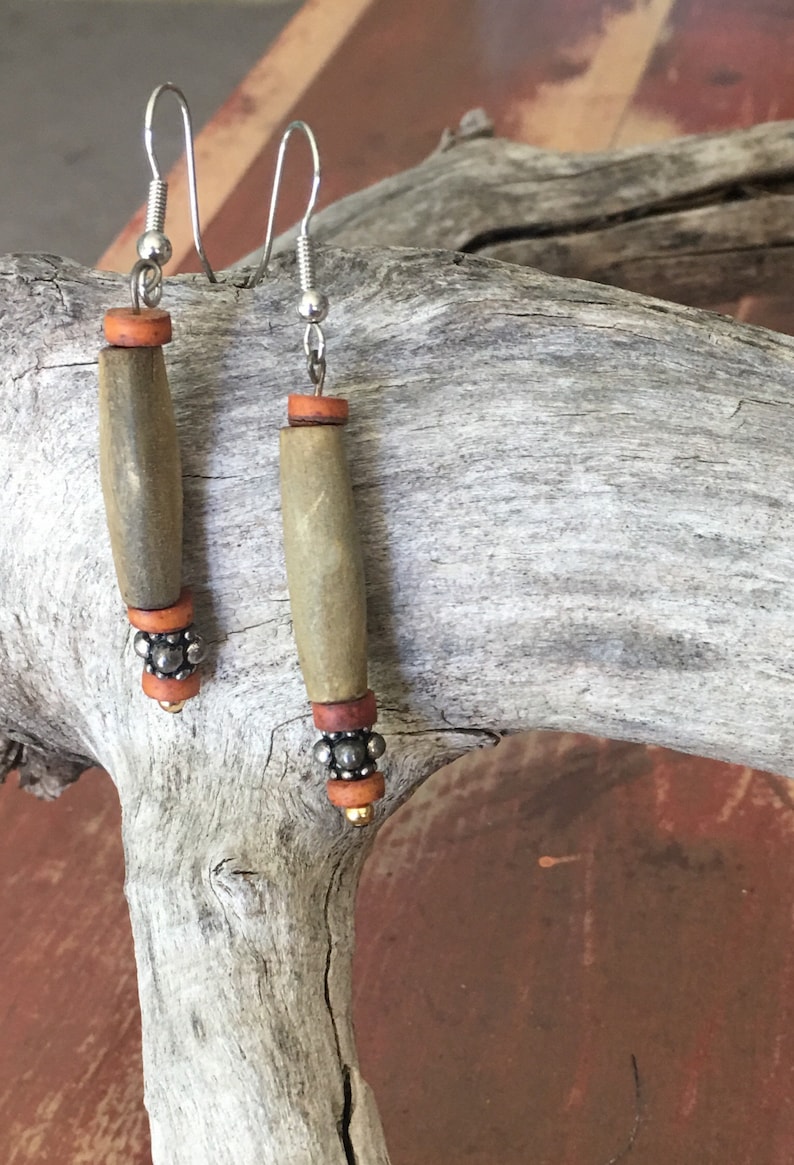 All Natural Wood Earrings