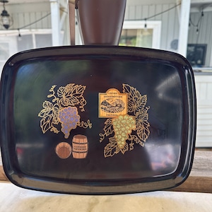 Couroc Vintage Tray | Wine Design