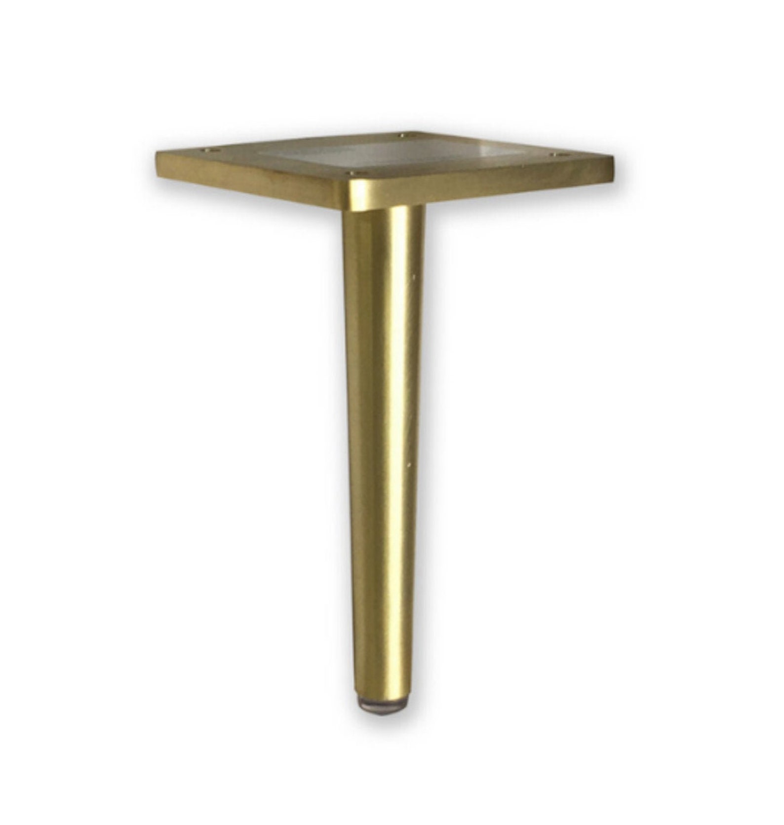 Dunbar 51/4h Tapered Brass Metal Furniture Leg Etsy