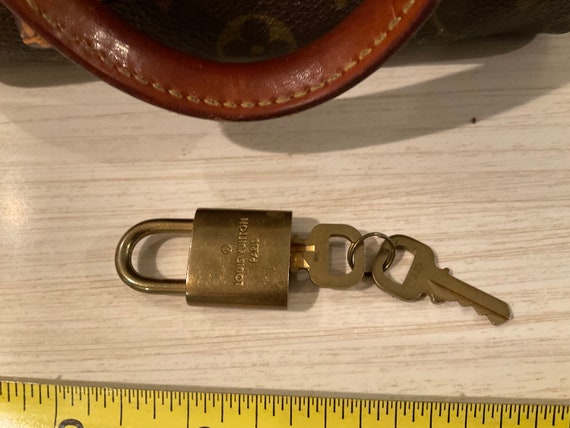 Vintage Louis Vuitton Speedy Mini Handbag Lock & Key -  Israel