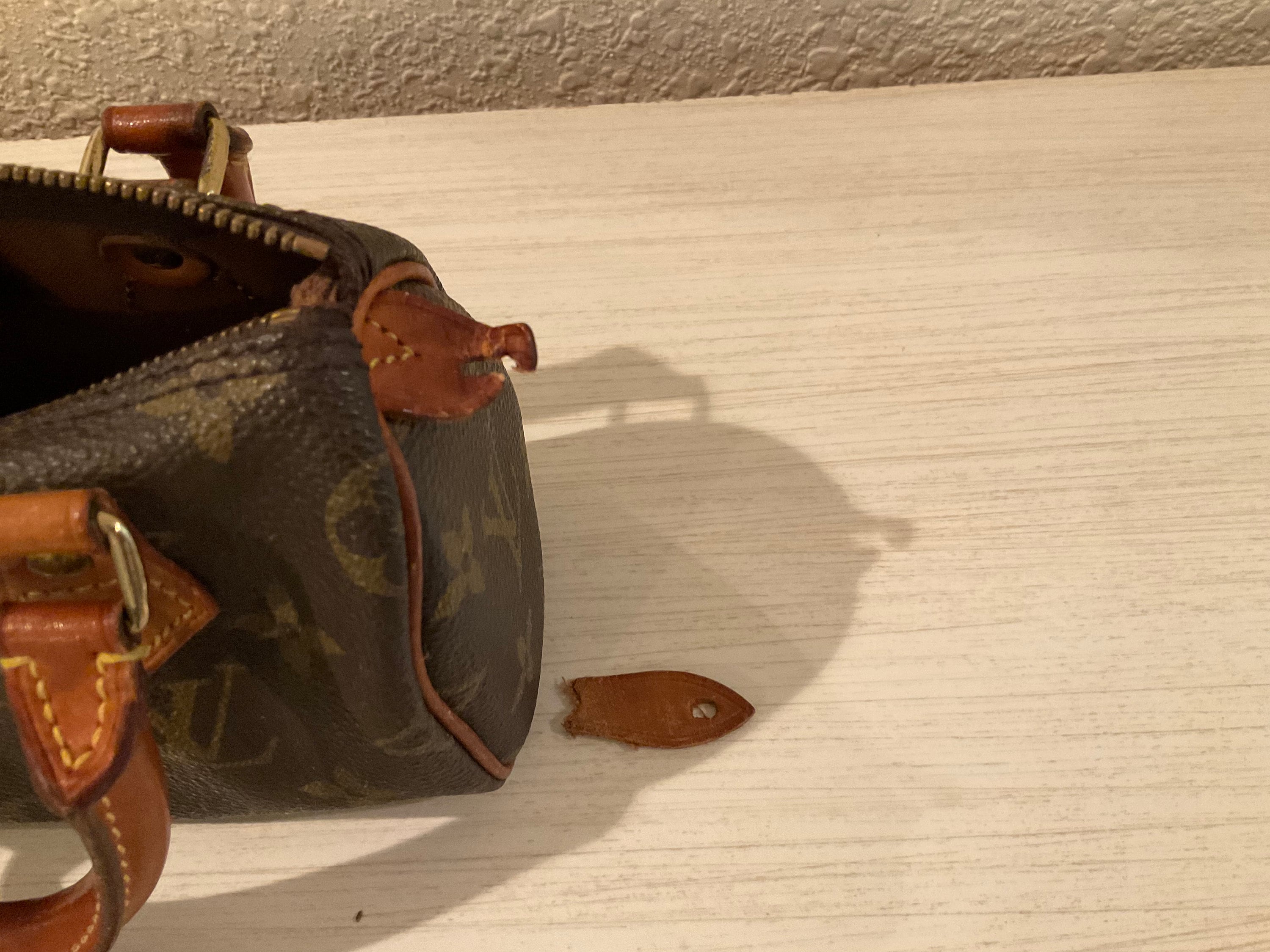 90's Louis Vuitton Mini Speedy with Push lock Closure - Shop Quirk