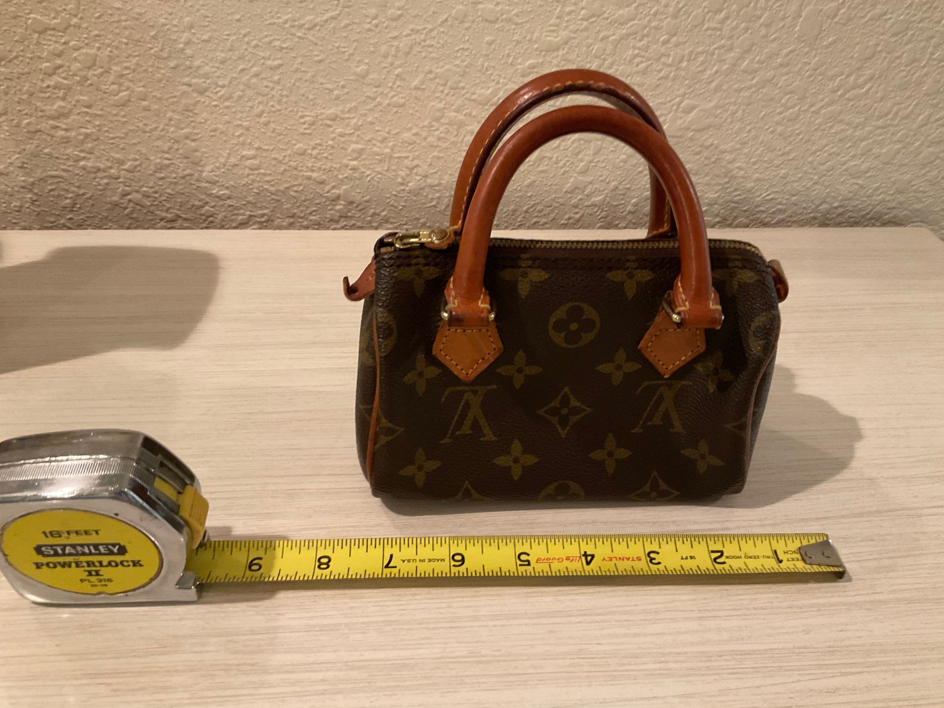 Louis Vuitton - Authenticated Nano Speedy / Mini HL Handbag - Leather Brown for Women, Never Worn