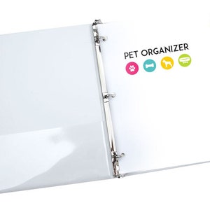 Healthy Pet Printables Pet Planner Instant Download Pet Organization image 2