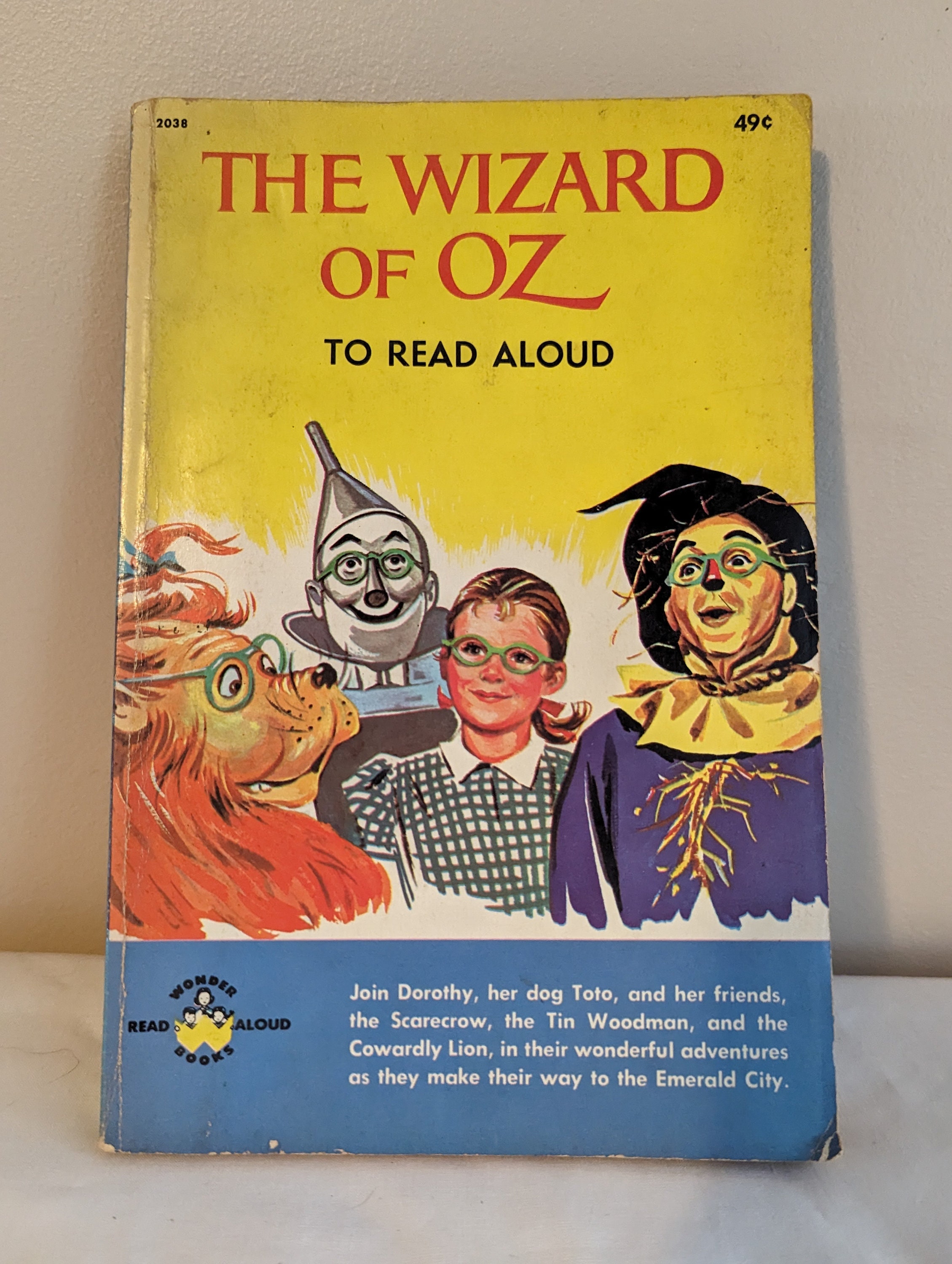 The Wizard of Oz to Read Aloud 1963 Etsy