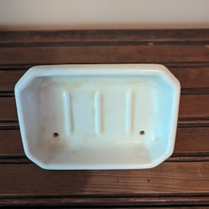 Antique Porcelain Soap Dish