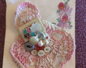 Handmade Vintage Brooches