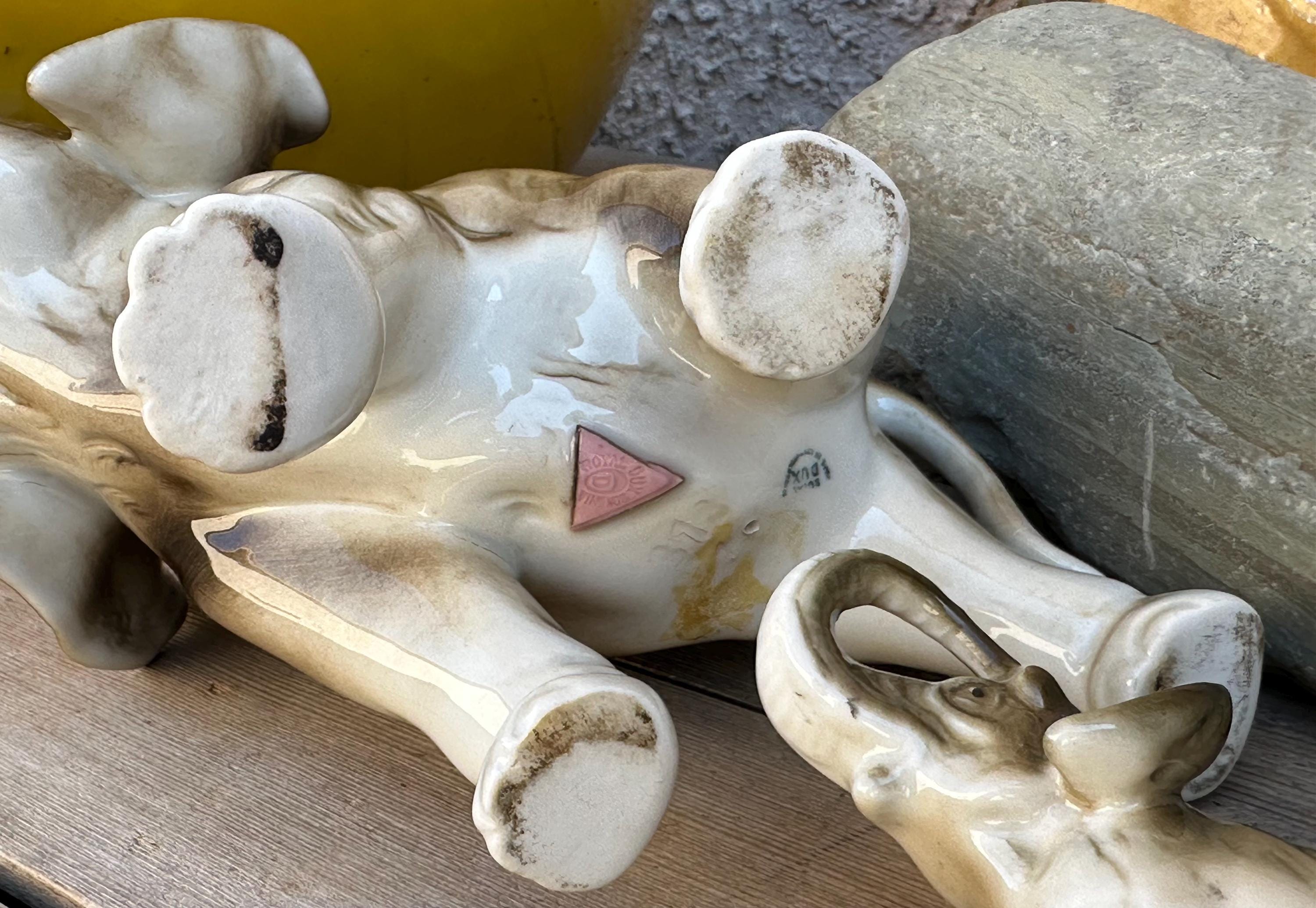 ヴィンテージ ロイヤル・ダックス磁器象の置物：厳選コレクション