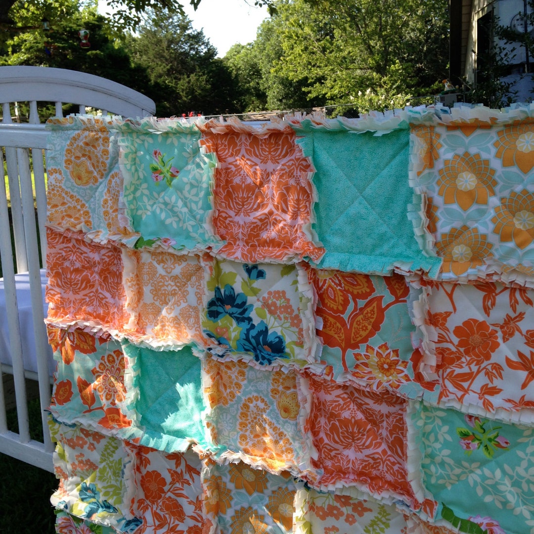 Crib Rag Quilt Pattern This item is unavailable - Etsy