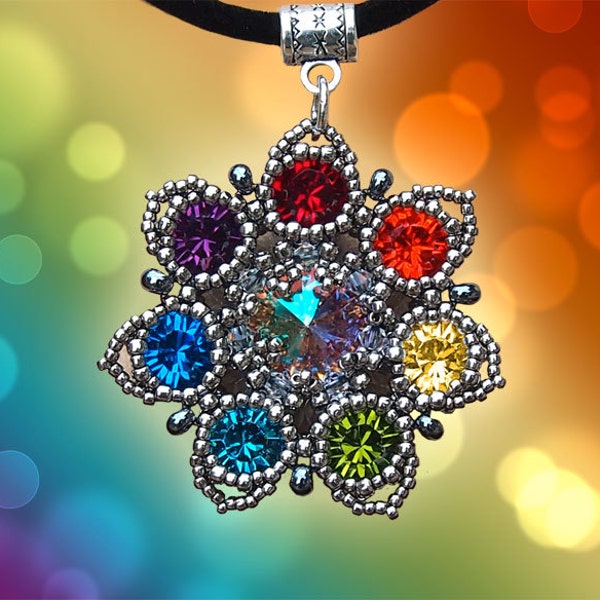 Beaded Pendant Tutorial Etsy