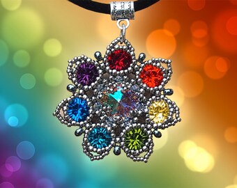 Download DIY jewelry making pattern Tutorial RAW beaded sphere beaded