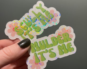 Holographic Glitter It’s Me Sticker Set