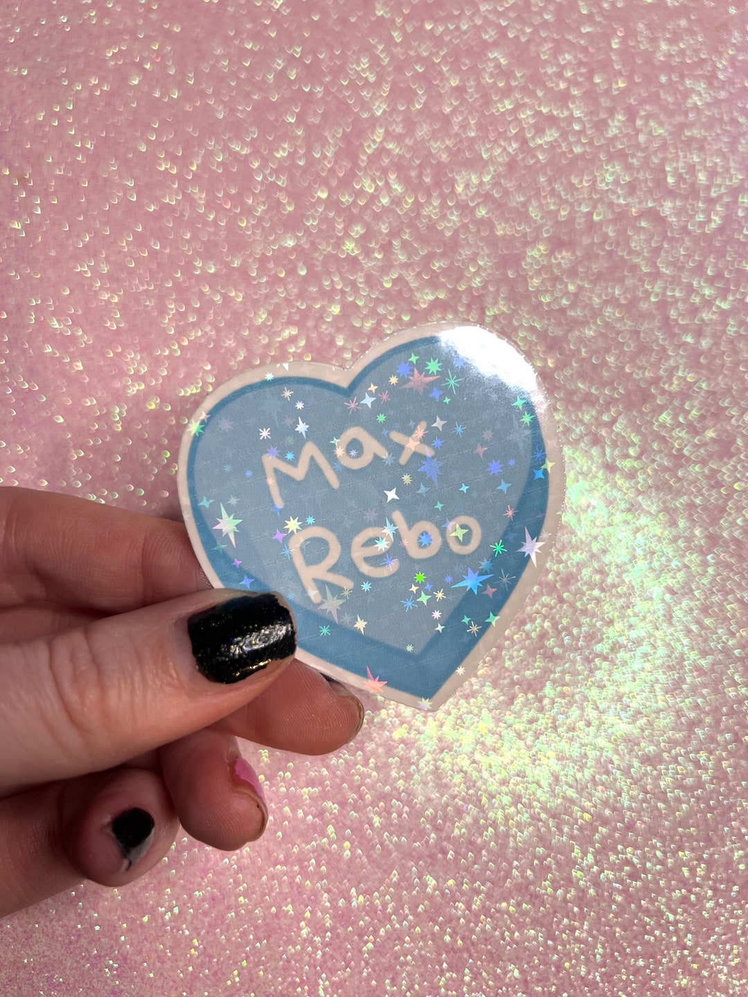 Max Rebo Inspired Holographic Sticker - Etsy