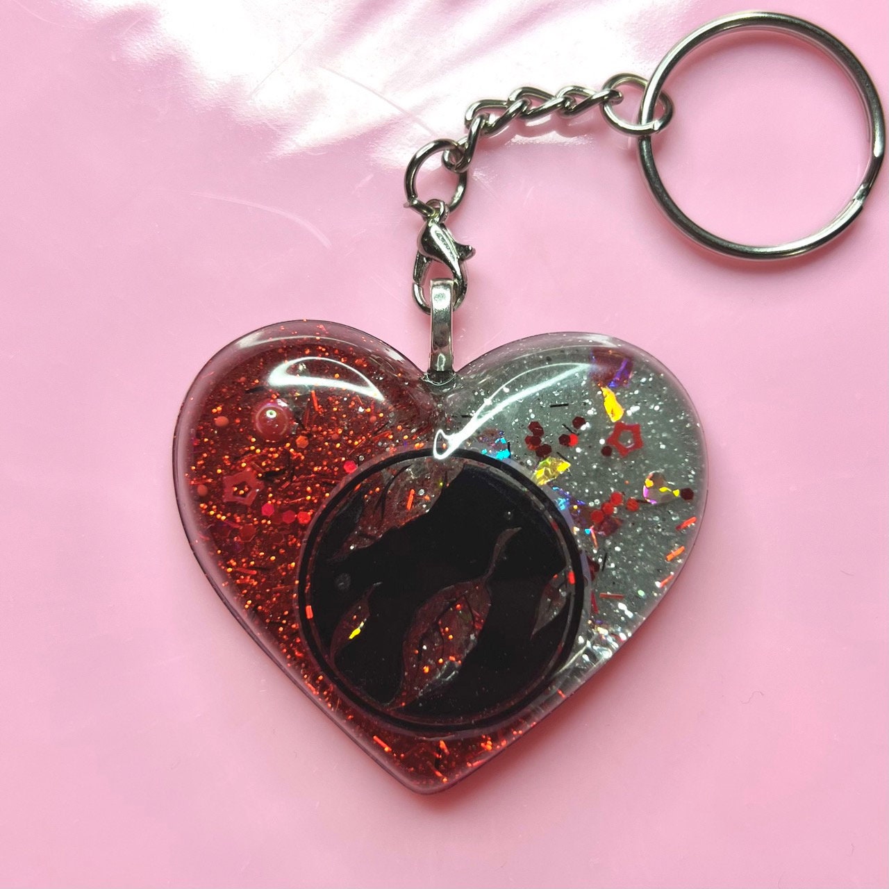 Crystal Heart Keychain-Bulk Pack