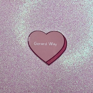 Gerard Way Candy Heart Sticker