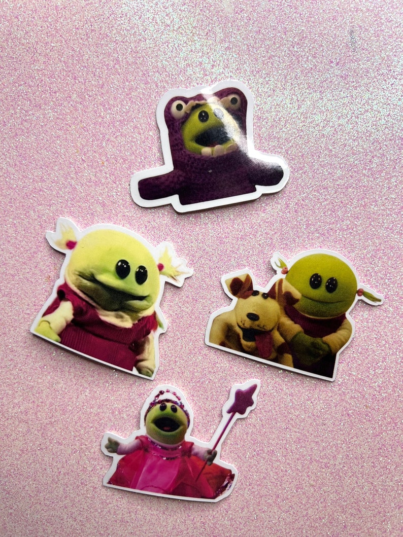 Glossy Nanalan Inspired Sticker Set image 1