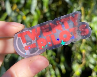 Holographic Twenty One Pilots Sticker