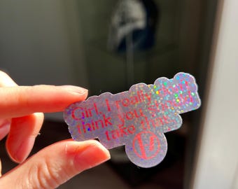 Holographic Twenty One Pilots Non credo proprio che dovresti prendere quell'adesivo nero