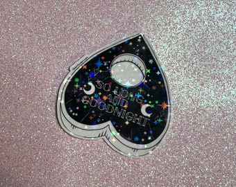 Helena Planchette Glitter Sticker