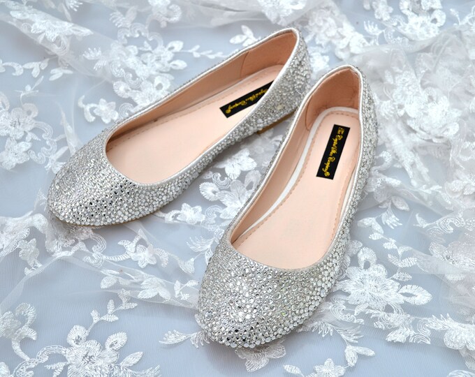 swarovski wedding heels