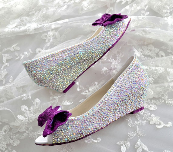 Custom Cadbury Purple Glitter Sole \u0026 AB 
