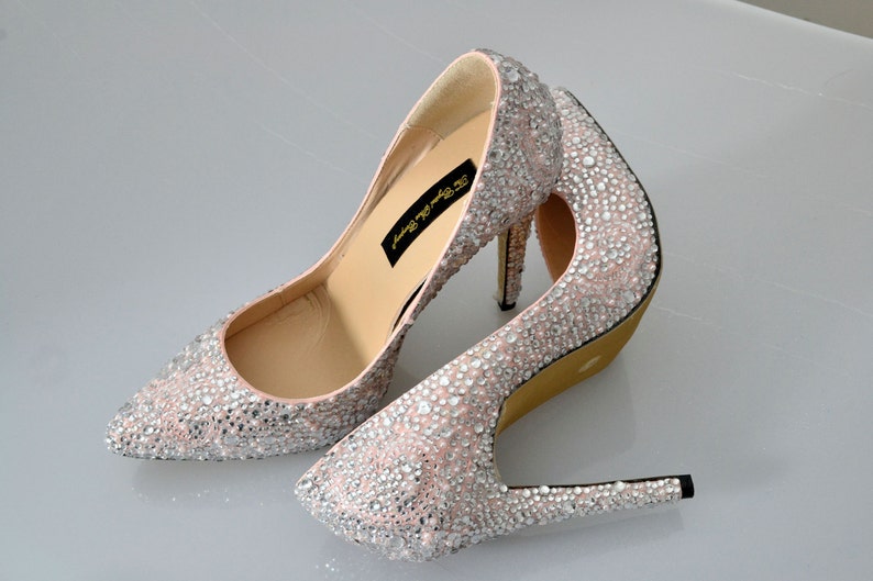 blanca strappy crystal stilettos