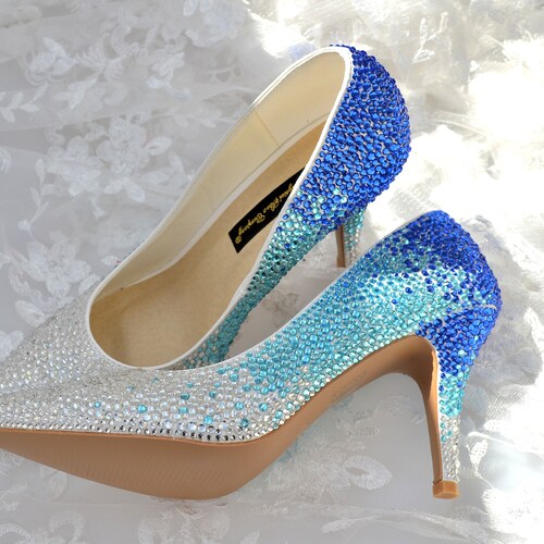 silver court shoes mid heel