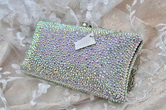 Swarovski SWAROVSKI Power Rock Crystal Clutch Evening Bag Purse | Grailed