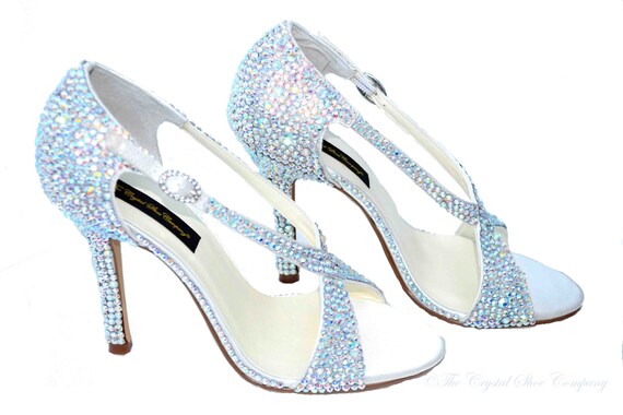 ab crystal shoes